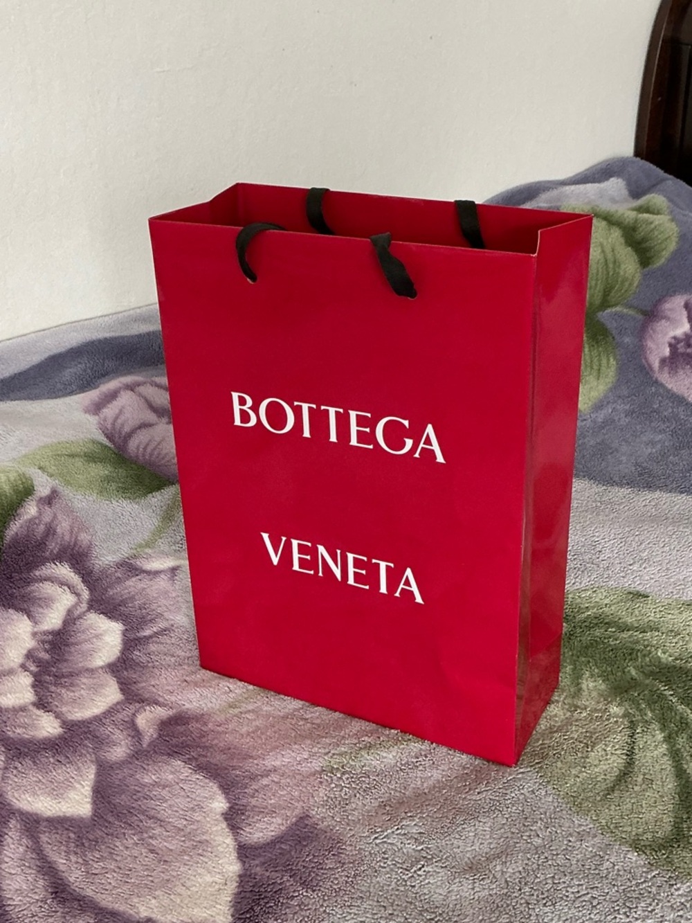 Bottega Veneta Red Gift Bag